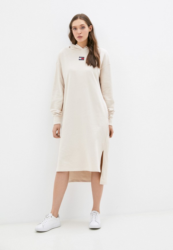 

Платье Tommy Jeans, Бежевый