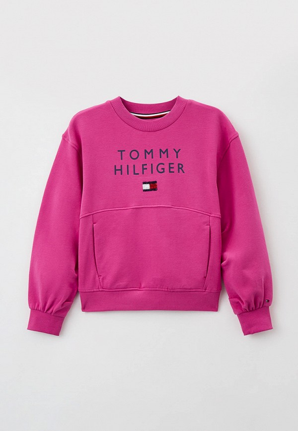 Свитшот Tommy Hilfiger фиолетовый KG0KG06159 RTLAAX156301