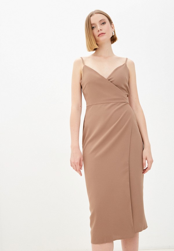Платье Lakressi коричневого цвета