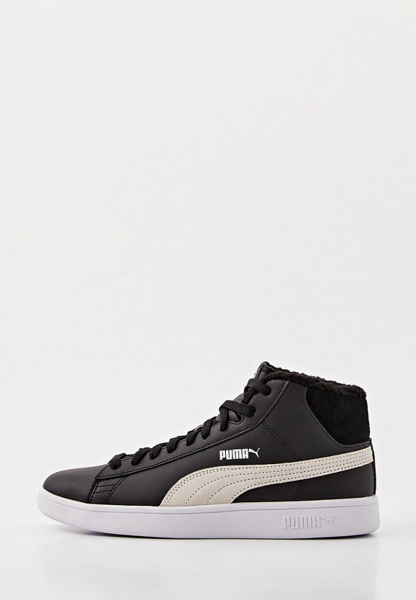 

Кеды PUMA, Черный, Puma Smash v2 Mid L Fur Jr
