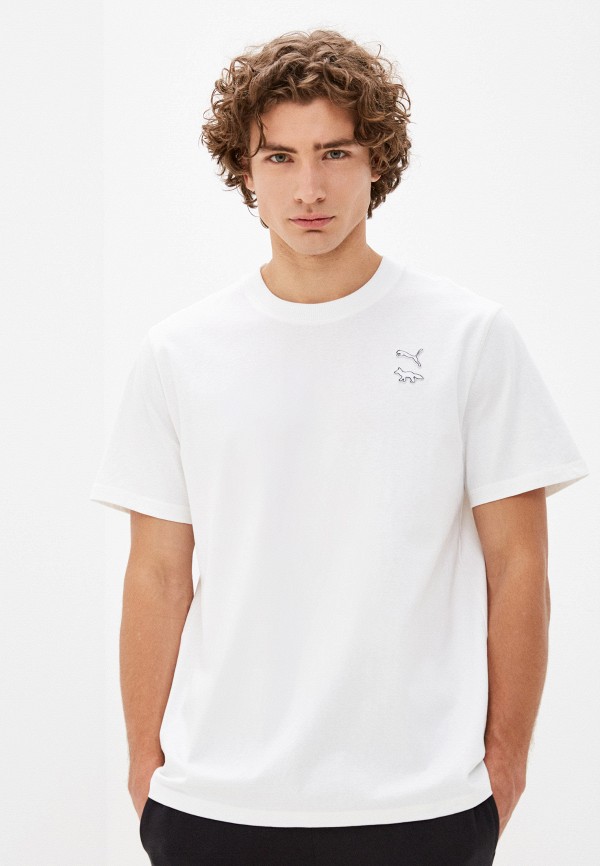 

Футболка PUMA, Белый, PUMA x MAISON KITSUNE Tee