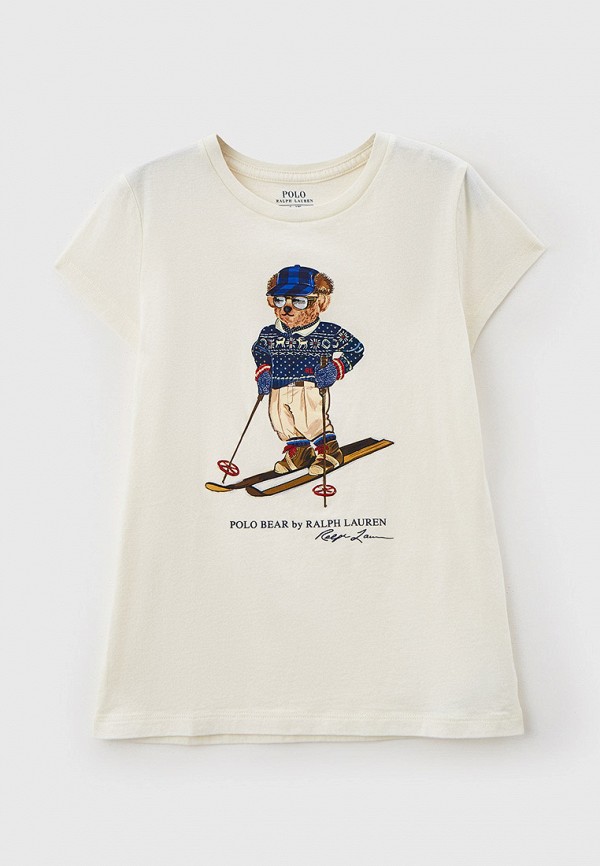 

Футболка Polo Ralph Lauren, Бежевый, Polo Ralph Lauren RTLAAX271501