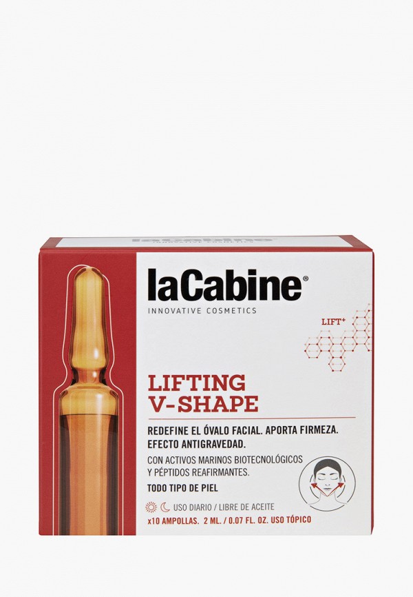 Сыворотка для лица LaCabine моделирующая в ампулах LIFTING V-SHAPE AMPOULES, 10 х 2 мл моделирующая сыворотка филлер для лица в ампулах lacabine lifting v shape ampoules 1 х 2 мл