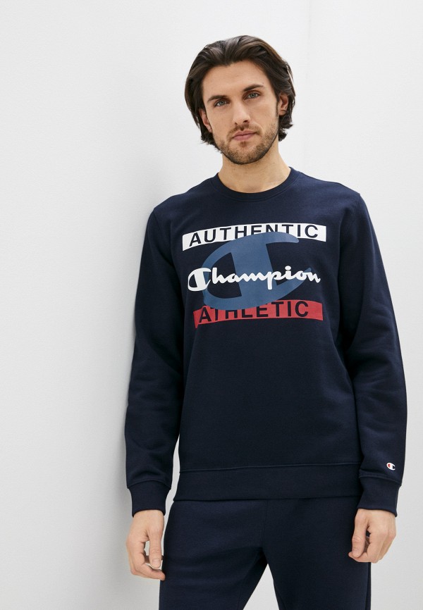 

Свитшот Champion, Синий, LEGACY GRAPHIC SHOP AUTHENTIC Crewneck Sweatshirt