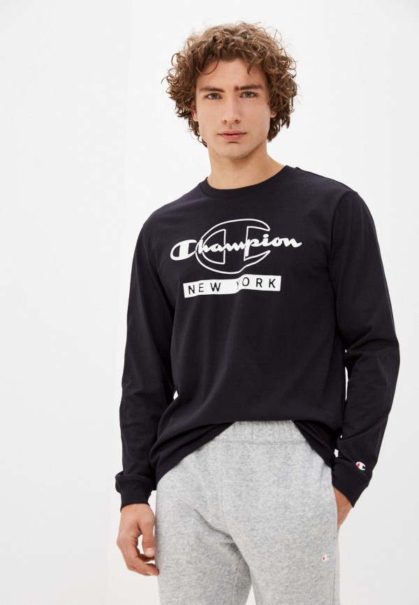

Лонгслив Champion, Черный, LEGACY GRAPHIC SHOP AUTHENTIC Long Sleeve Crewneck T-Shirt