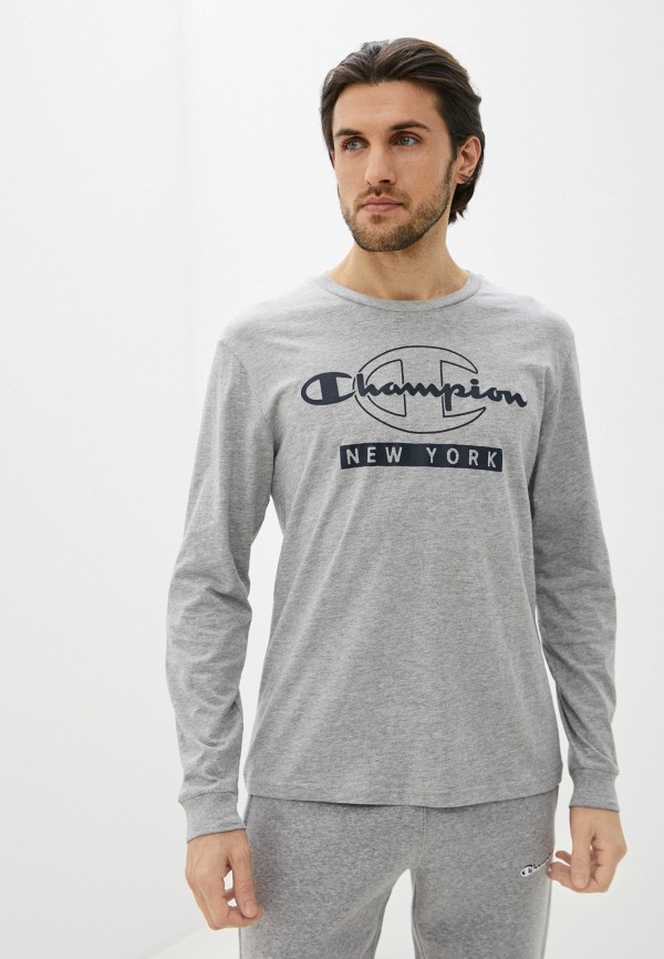 

Лонгслив Champion, Серый, LEGACY GRAPHIC SHOP AUTHENTIC Long Sleeve Crewneck T-Shirt