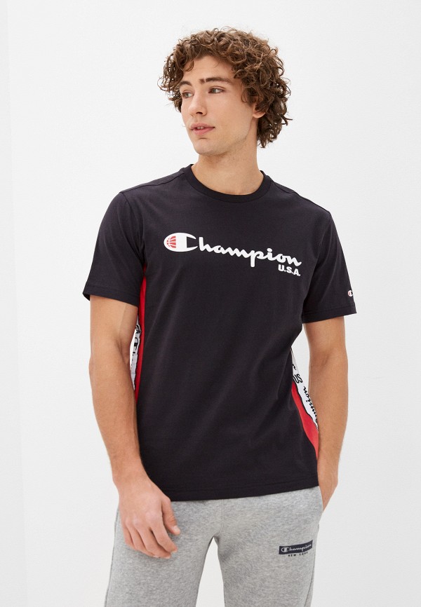 

Футболка Champion, Черный, LEGACY OFF COURT Crewneck T-Shirt