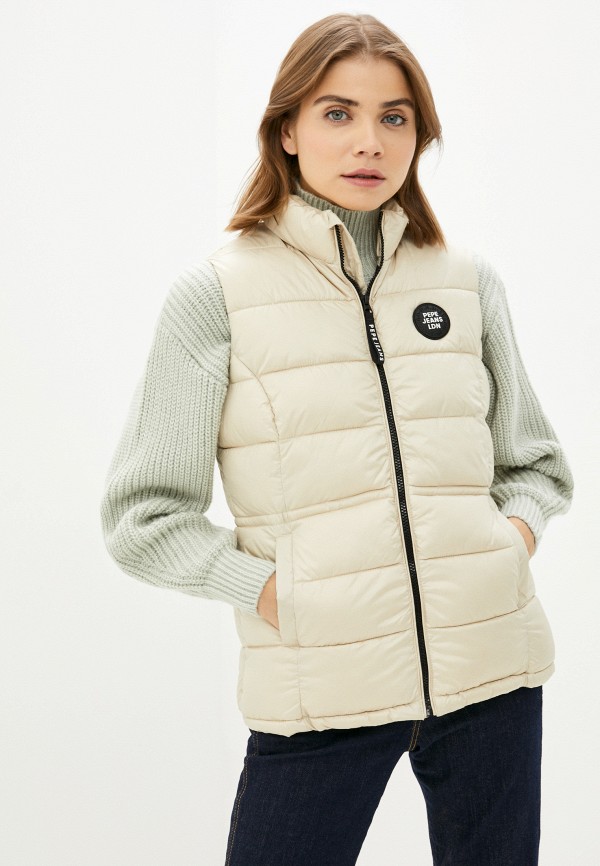 

Жилет утепленный Pepe Jeans, Бежевый