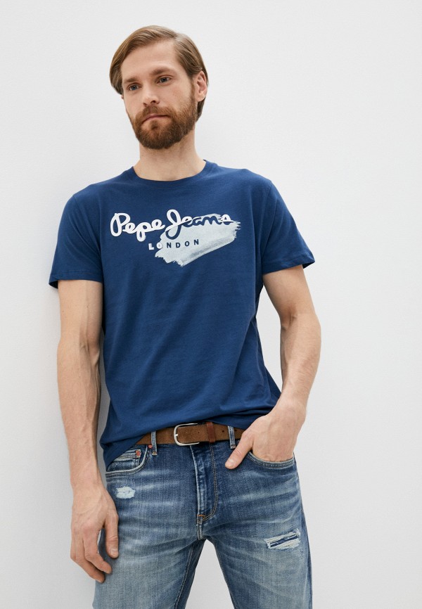 

Футболка Pepe Jeans, Синий