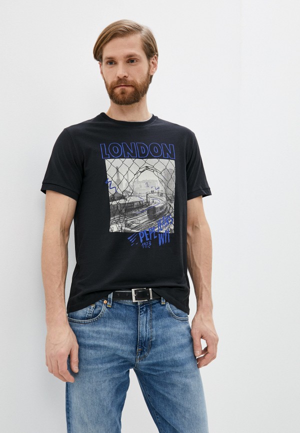 

Футболка Pepe Jeans, Черный