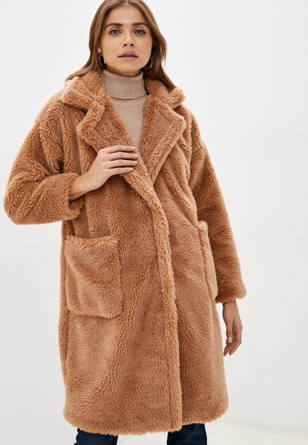 

Шуба Moda Sincera, Коричневый, Moda Sincera RTLAAX374601