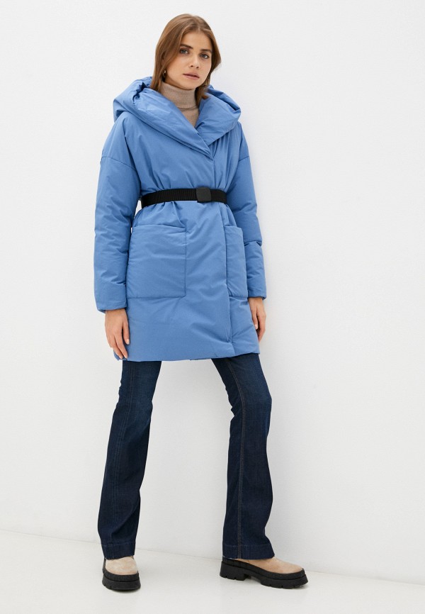 

Куртка утепленная Moda Sincera, Голубой, Moda Sincera RTLAAX375601