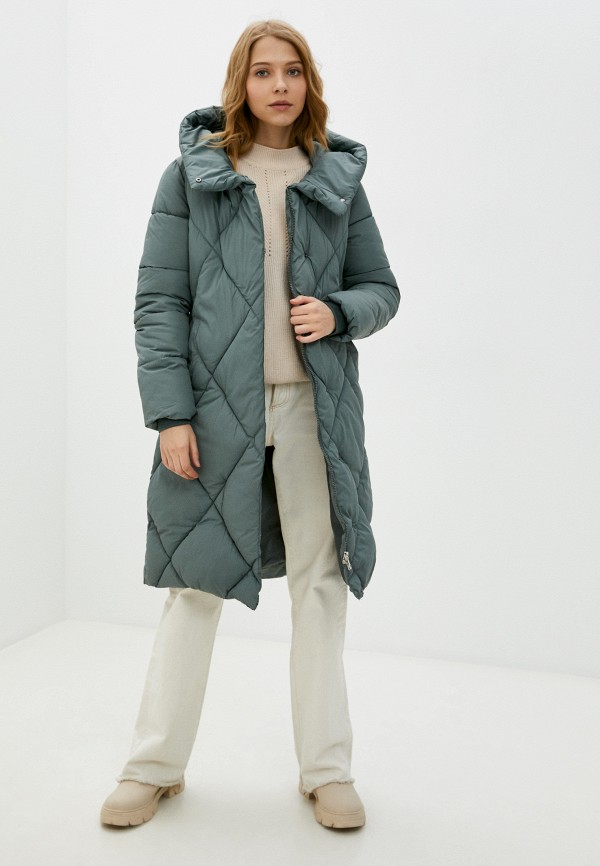

Куртка утепленная Moda Sincera, Бирюзовый, Moda Sincera RTLAAX378701
