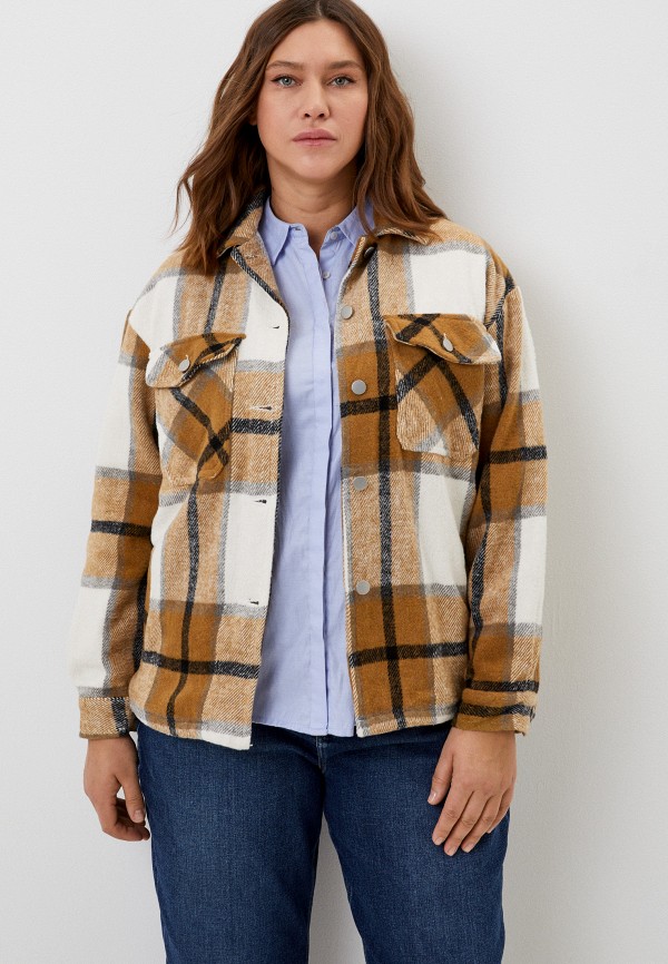 

Рубашка Allegri, Коричневый, overshirt