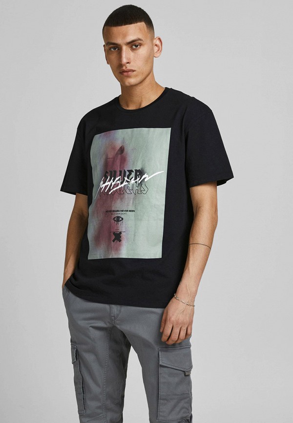 

Футболка Jack & Jones, Черный, Jack & Jones RTLAAX412601