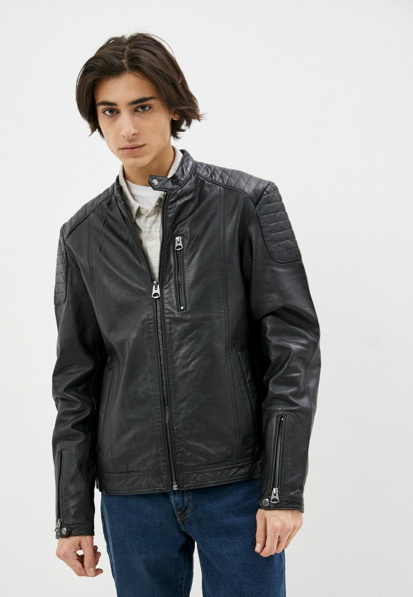

Куртка кожаная Only & Sons, Черный, Only & Sons RTLAAX418201