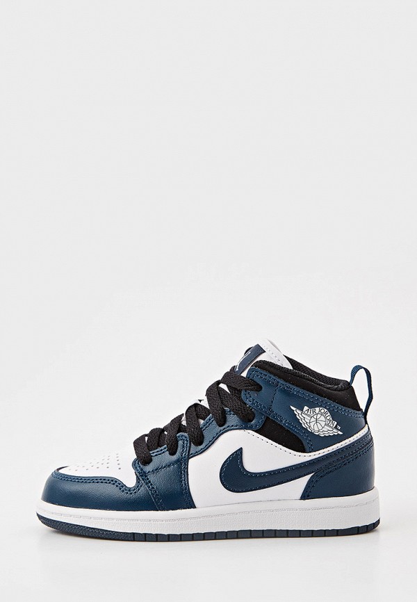 

Кеды Jordan, Синий, JORDAN 1 MID (PS)