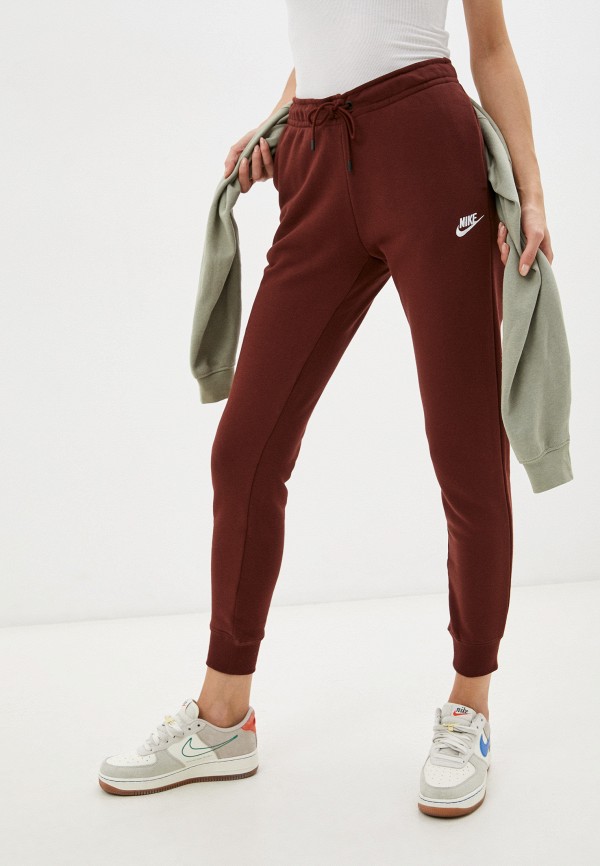 

Брюки спортивные Nike, Коричневый, W NSW ESSNTL FLC MR PNT RG