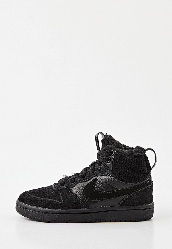

Кеды Nike, Черный, COURT BOROUGH MID 2 BOOT PS
