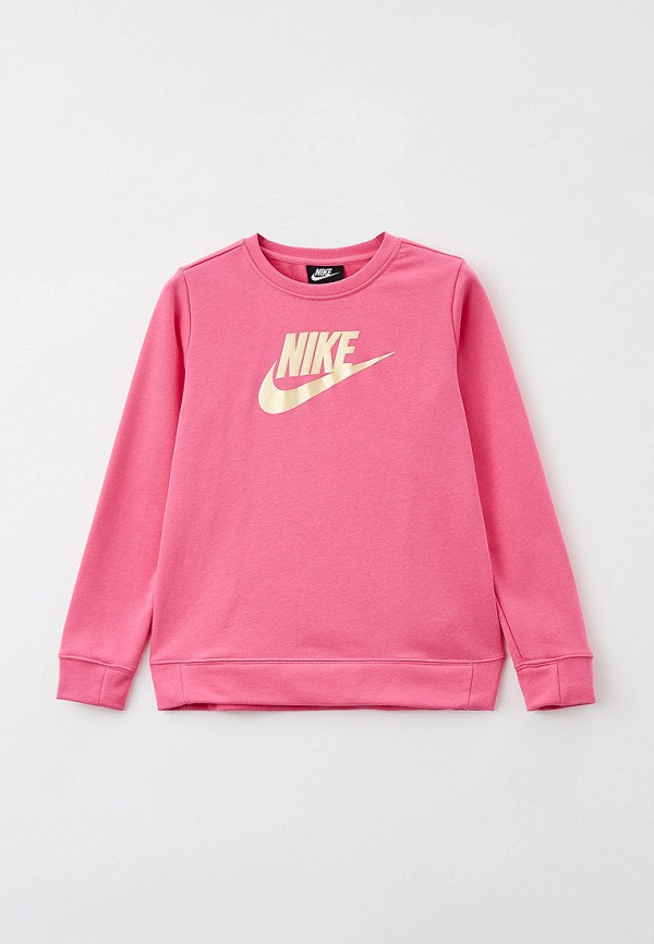 

Свитшот Nike, Розовый, G NSW SHINE FT CREW Q5