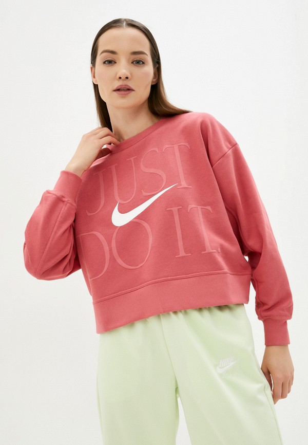 

Свитшот Nike, Розовый, W NK DF GX GET FIT FC CW 12 M