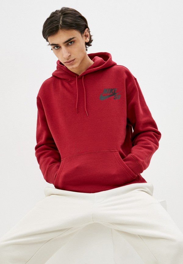 

Худи Nike, Бордовый, M NK SB ICON HOODIE PO ESSNL