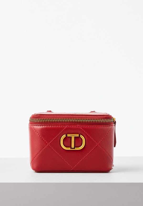 

Сумка и брелок Twinset Milano, Бордовый