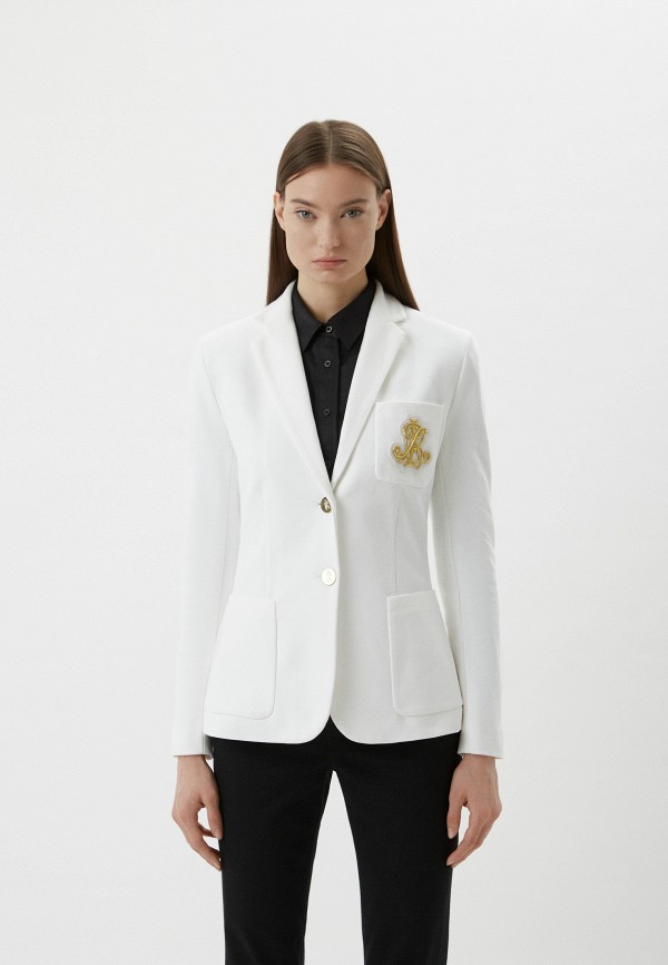 

Пиджак Lauren Ralph Lauren, Белый, Lauren Ralph Lauren RTLAAX477601