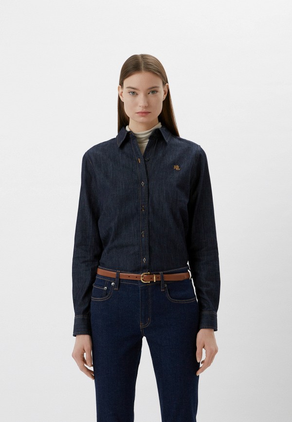 

Рубашка джинсовая Lauren Ralph Lauren, Синий