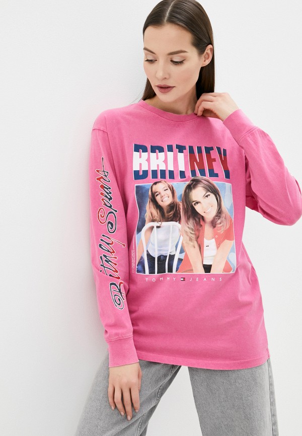 

Лонгслив Tommy Jeans, Розовый, MUSIC VAULT