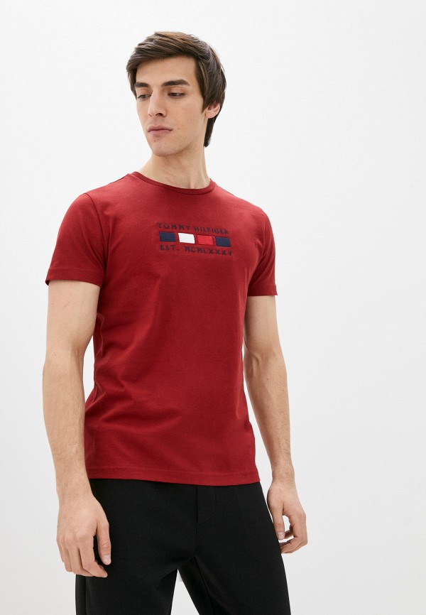 

Футболка Tommy Hilfiger, Бордовый