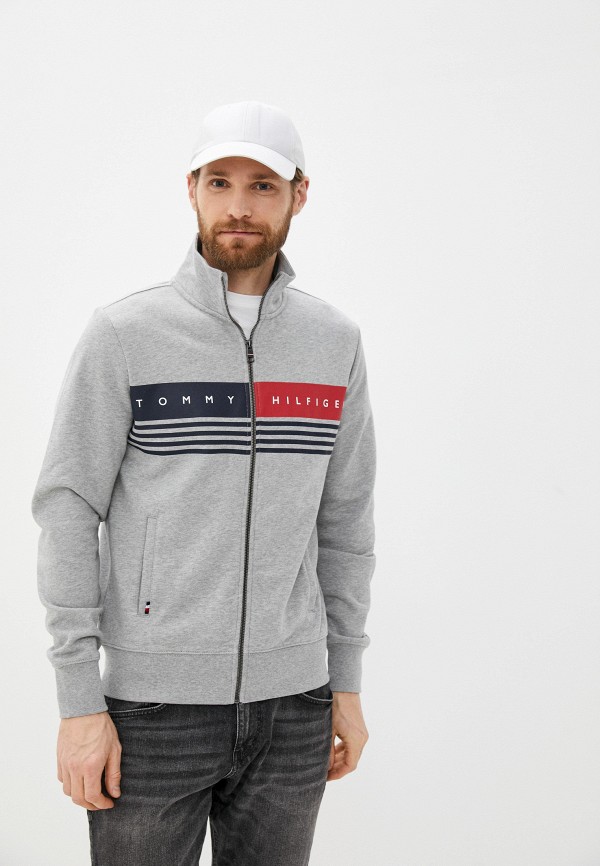 Олимпийка Tommy Hilfiger серый MW0MW21094 RTLAAX536701