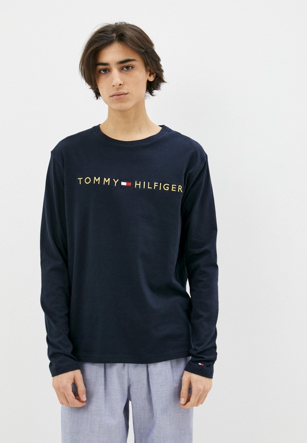 Лонгслив домашний Tommy Hilfiger синий UM0UM01640 RTLAAX539501