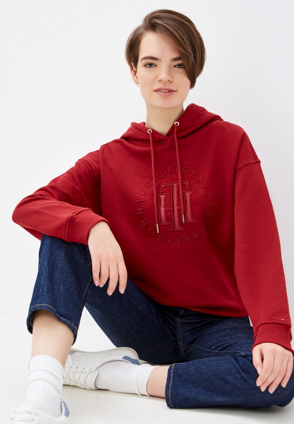tommy hilfiger oh hoodie velour
