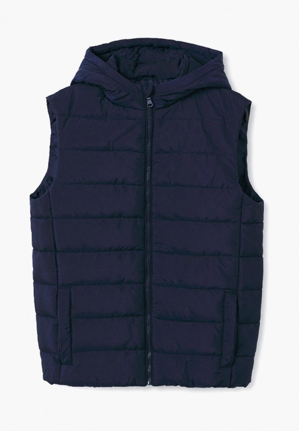 

Жилет утепленный Mango Kids, Синий, Mango Kids RTLAAX559501