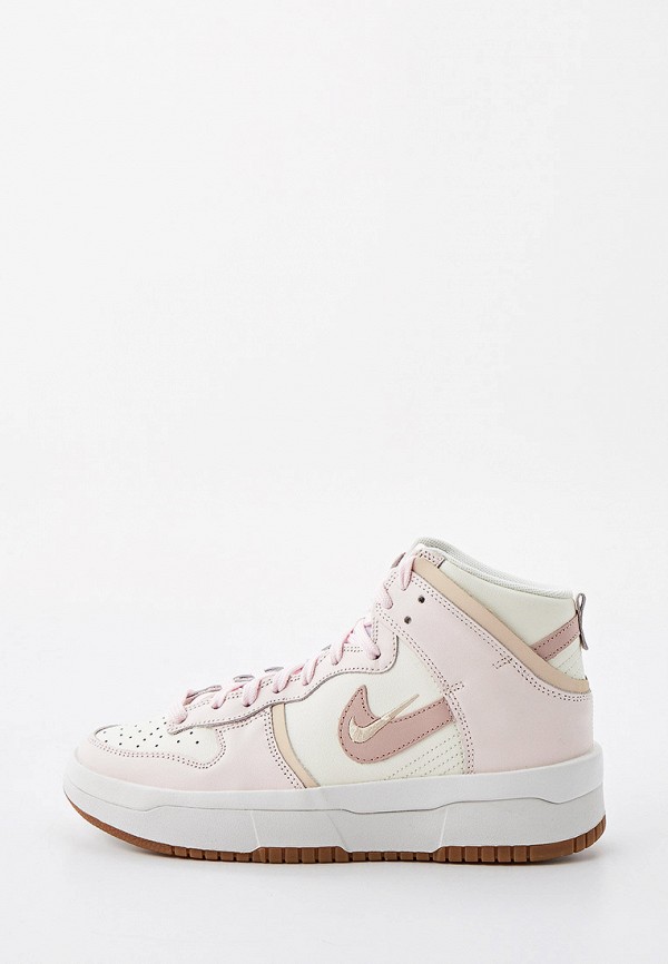 

Кеды Nike, Бежевый, WMNS NIKE DUNK HIGH UP