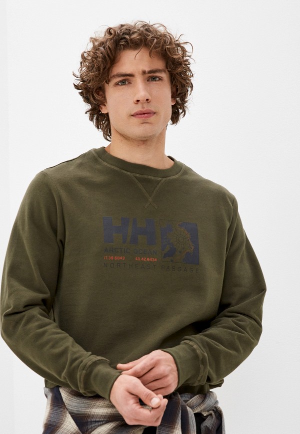 

Свитшот Helly Hansen, Хаки, ARCTIC OCEAN SWEAT