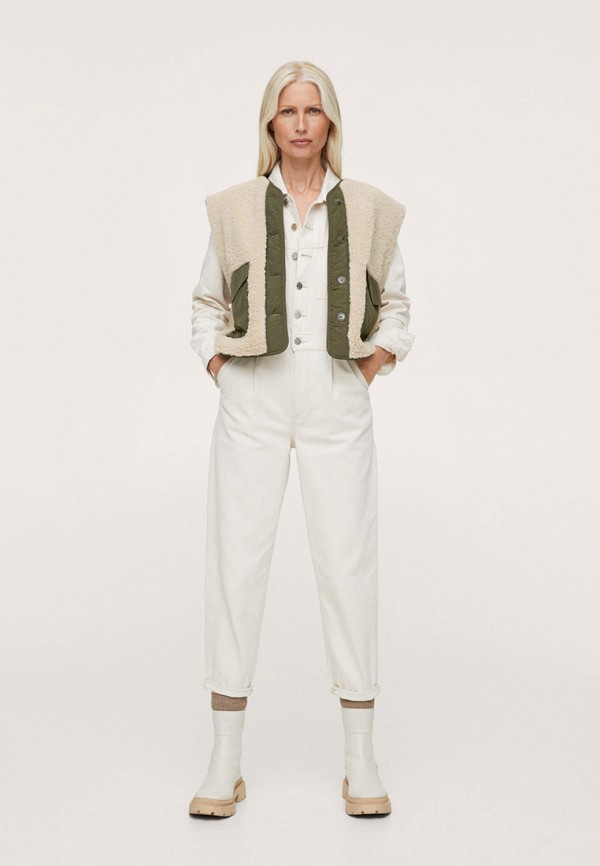 фото Жилет утепленный mango