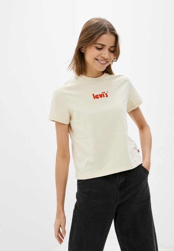 

Футболка Levi's®, Бежевый, GRAPHIC CLASSIC TEE