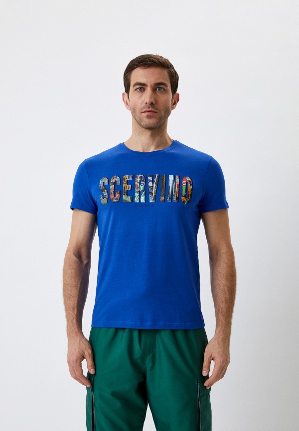 

Футболка Scervino Street, Синий, Scervino Street RTLAAX693401