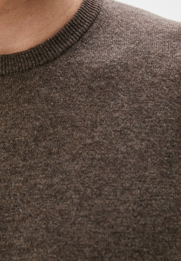 Джемпер United Colors of Benetton коричневый, размер 50, фото 4