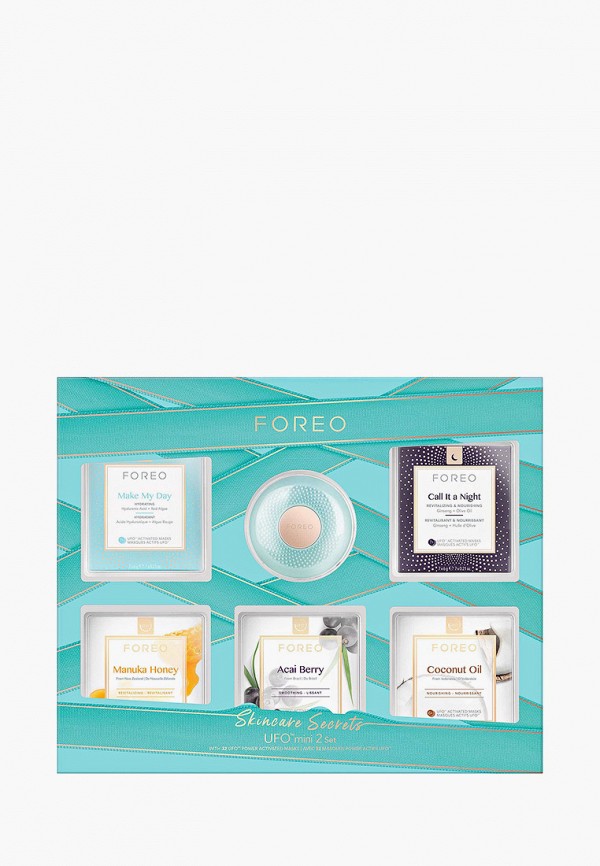 

Набор для ухода за лицом Foreo, Бирюзовый, UFO mini 2 set