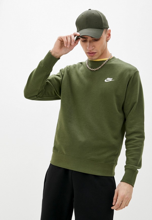 

Свитшот Nike, Хаки, M NSW CLUB CRW FT