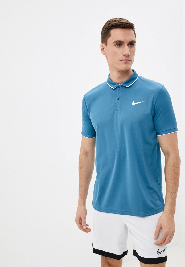 

Поло Nike, Голубой, M NKCT DF VCTRY POLO