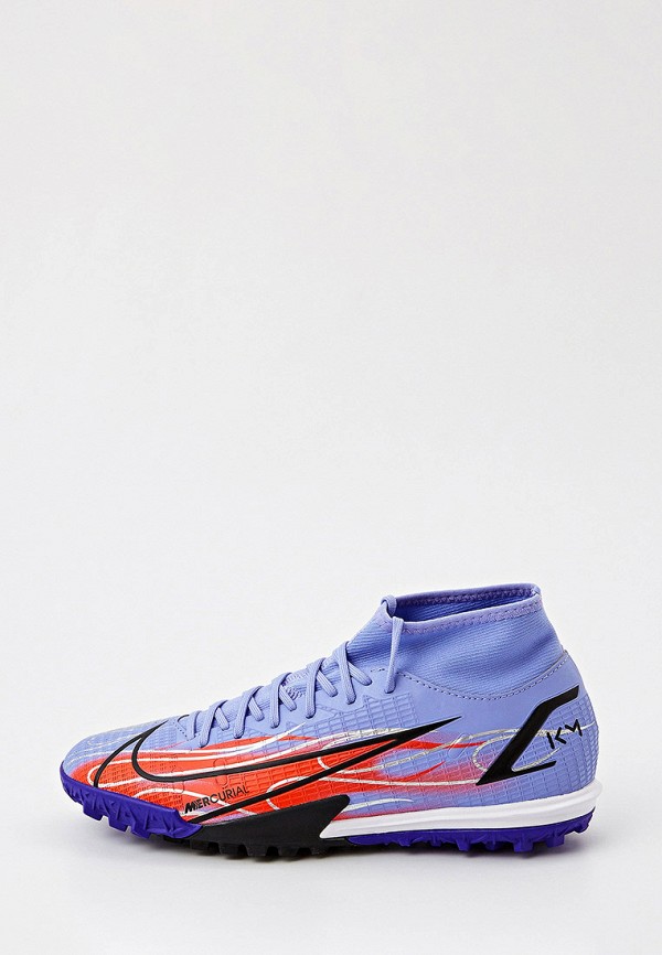 

Шиповки Nike, Фиолетовый, SUPERFLY 8 ACADEMY KM TF