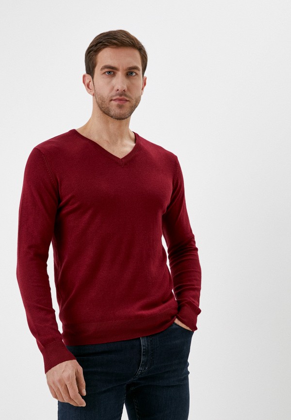 Пуловер Rekuait бордового цвета