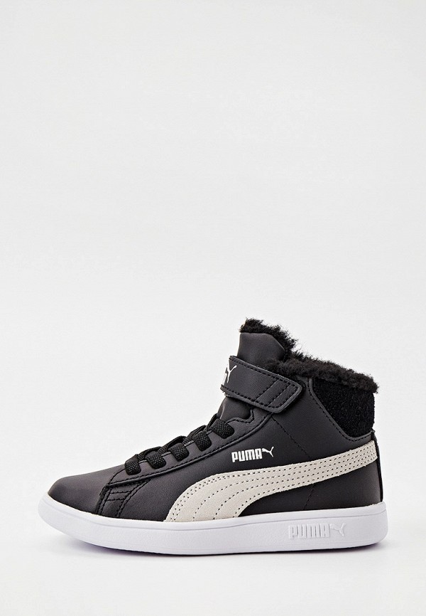 

Кеды PUMA, Черный, Puma Smash v2 Mid L Fur V PS
