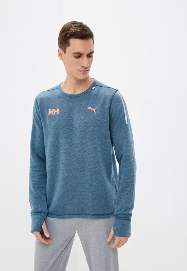 

Лонгслив спортивный PUMA, Голубой, PUMA x Helly Hansen LS Tee