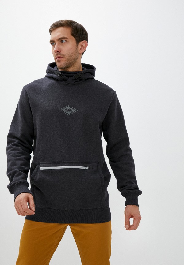 

Худи Quiksilver, Серый, BIG LOGO TECH M OTLR KRPH