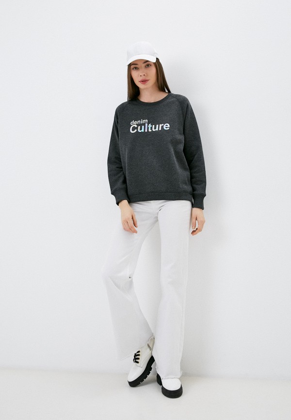 

Свитшот Denim Culture, Серый, Denim Culture RTLAAX964901